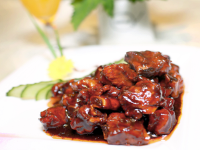 奧爾良風(fēng)味的醬燒排骨，簡直無法抵擋！